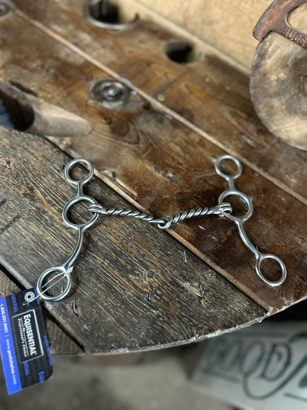 Professional's Choice Equisential Long Shank - Twisted Wire Snaffle Bit-Bits-Professionals Choice-Lucky J Boots & More, Women's, Men's, & Kids Western Store Located in Carthage, MO