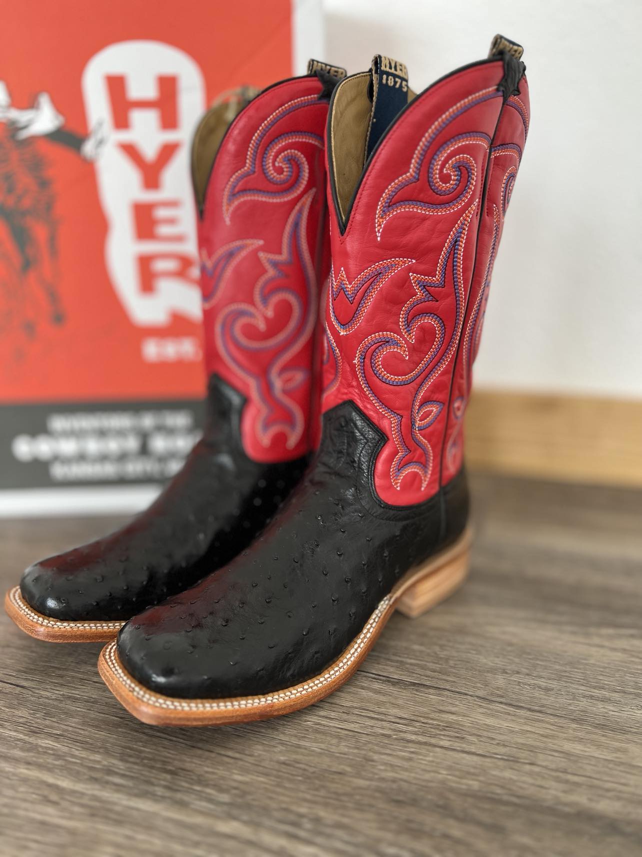 Men's Hyer Jetmore Boots-Men's Boots-HYER Boots-Lucky J Boots & More, Women's, Men's, & Kids Western Store Located in Carthage, MO