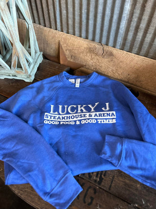 LJ Bella Sweatshirt-Sweatshirts-The Dugout-Lucky J Boots & More, Women's, Men's, & Kids Western Store Located in Carthage, MO