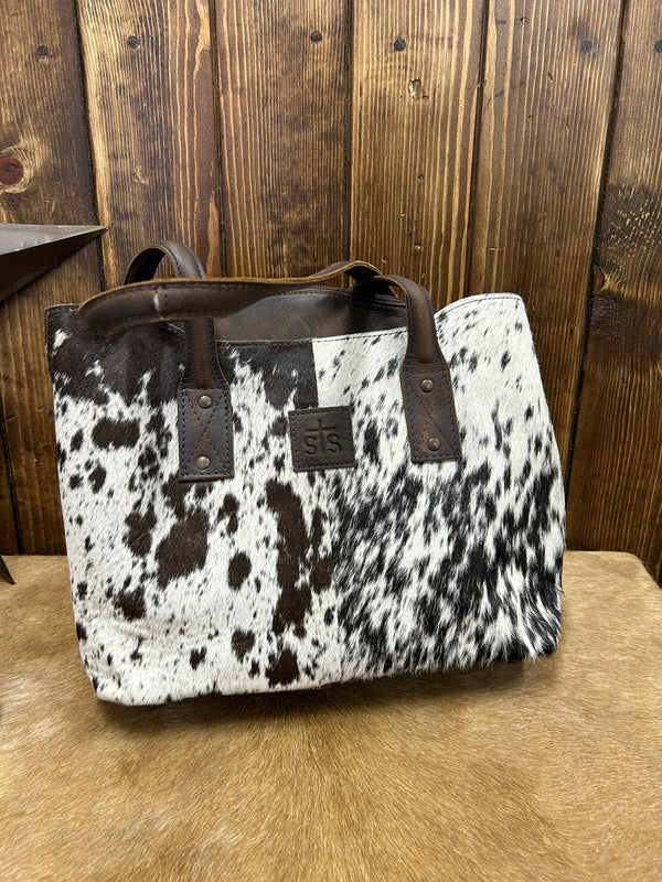 STS Cowhide Joise Tote-Handbags-Carrol STS Ranchwear-Lucky J Boots & More, Women's, Men's, & Kids Western Store Located in Carthage, MO