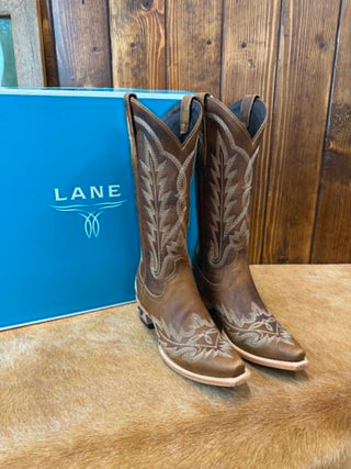 Lane Boots, Lexington Desert Clay, Women's Western Boots, Turquoise Sole Boots, Snip Toe Cowgirl Boots, Distressed Leather Boots, Luxury Western Footwear.