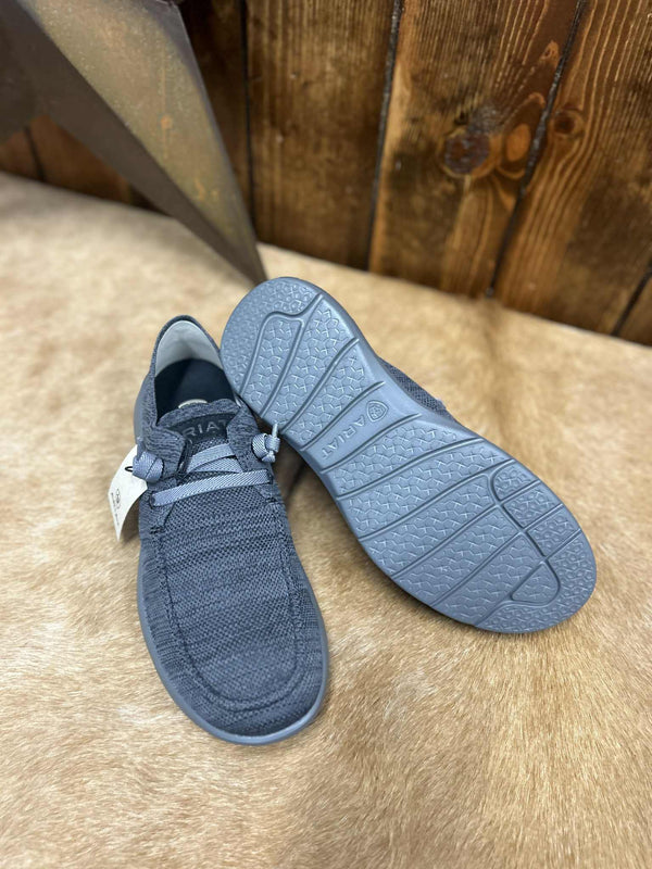 Ariat Men's Charcoal Knit Hilo Shoes-Men's Casual Shoes-Ariat-Lucky J Boots & More, Women's, Men's, & Kids Western Store Located in Carthage, MO