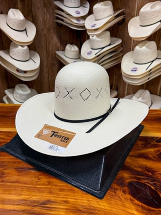 Twister 20X Open Crown 4 1/2" Straw Hat