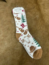 Holiday Cozy Crew Socks-Socks-World's Softest Socks-Lucky J Boots & More, Women's, Men's, & Kids Western Store Located in Carthage, MO
