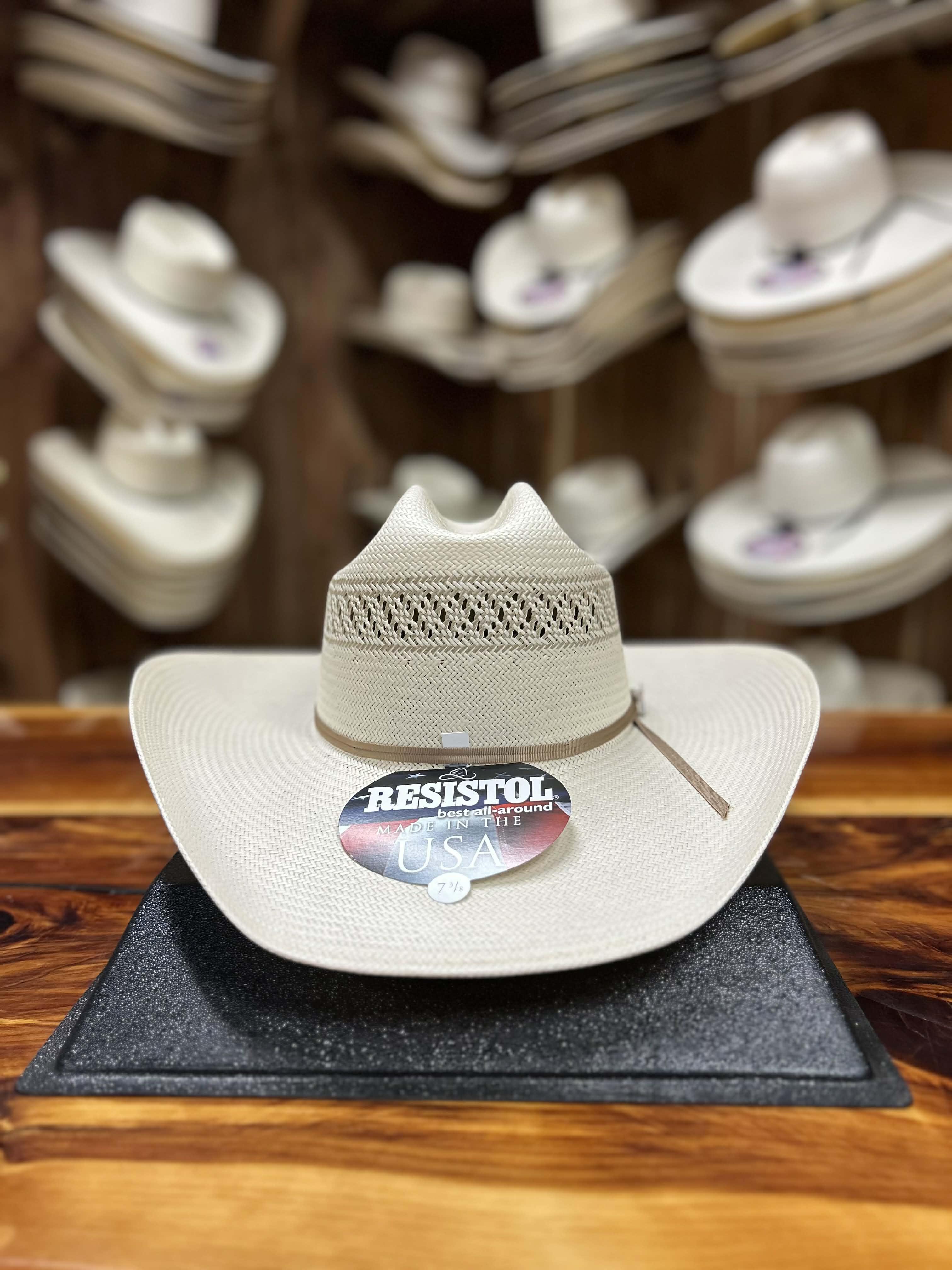Resistol Wildfire Straw Hat 4 1/4