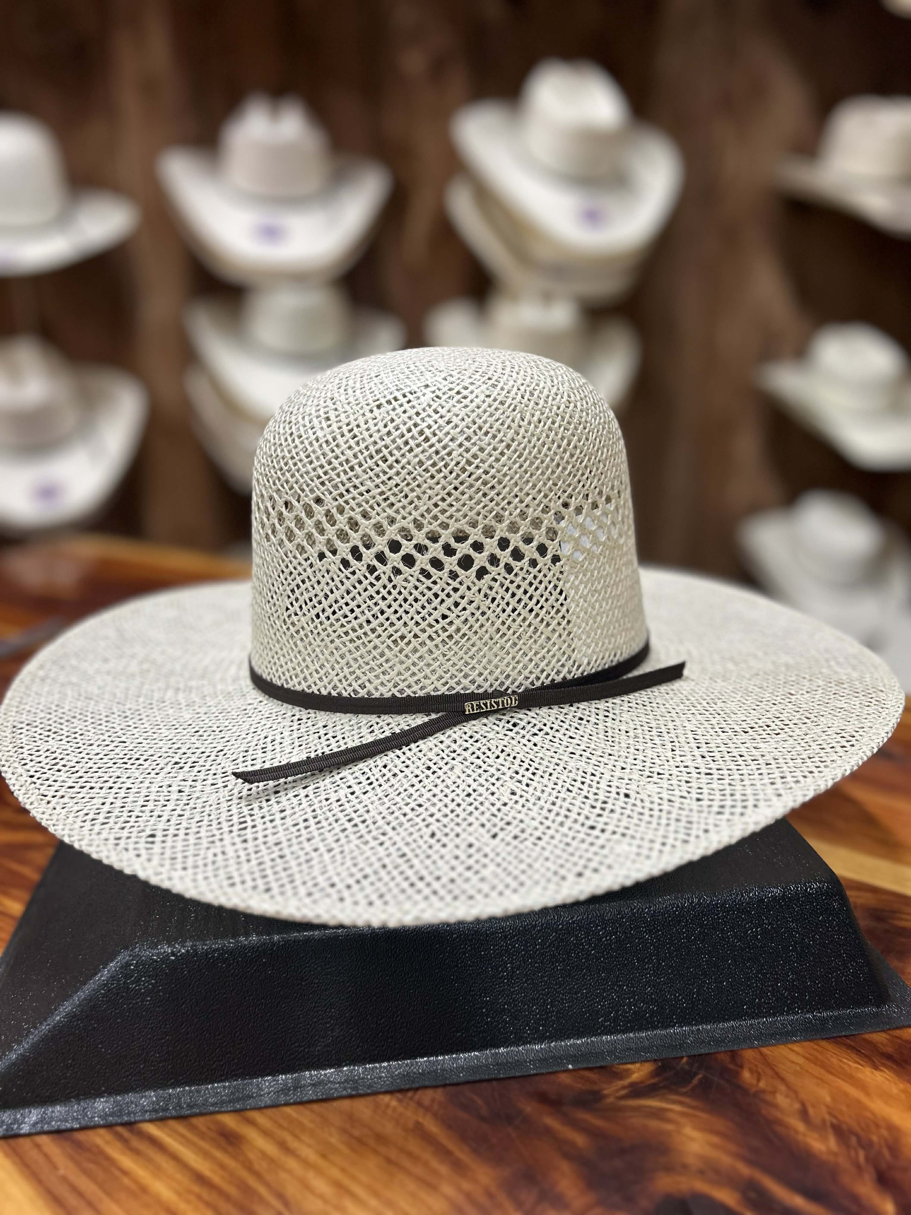 Resistol Montgomery Straw Hat 4 1/2