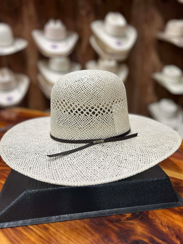Resistol Montgomery Straw Hat 4 1/2" Brim-Straw Cowboy Hats-Resistol-Lucky J Boots & More, Women's, Men's, & Kids Western Store Located in Carthage, MO