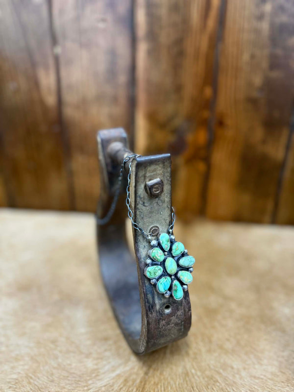 Stevie Necklace-Necklaces-LJ Turquoise-Lucky J Boots & More, Women's, Men's, & Kids Western Store Located in Carthage, MO