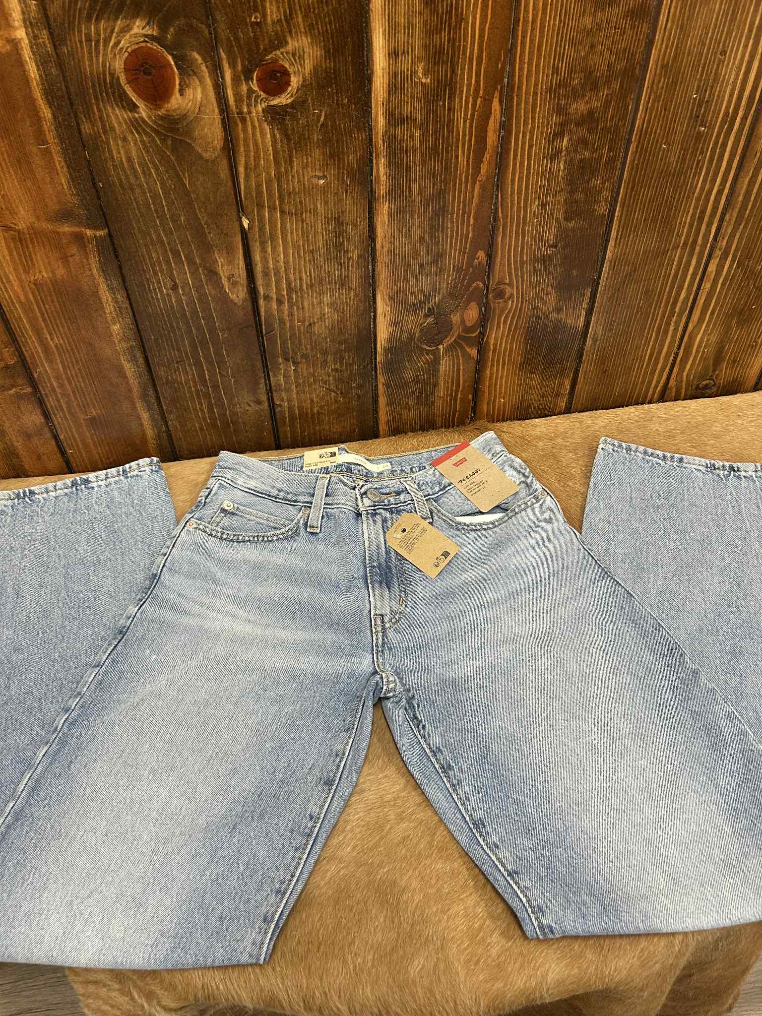 Women's Levi's '94 Baggy Straight Leg Jean-Women's Denim-Levi's-Lucky J Boots & More, Women's, Men's, & Kids Western Store Located in Carthage, MO