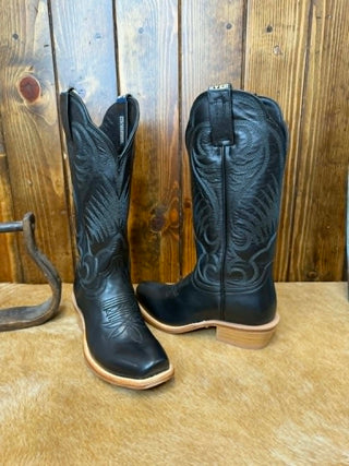 Women's Hyer Leawood Black Cowhide Boot