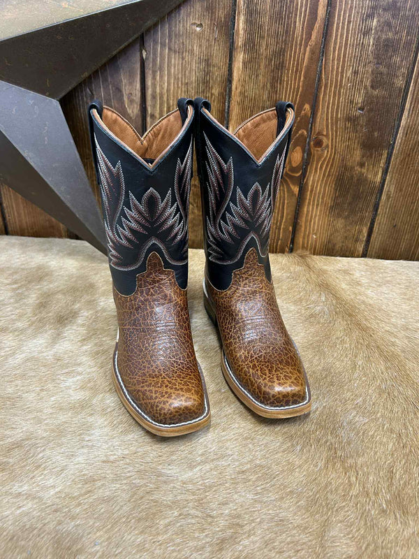 Kids Horse Power Honey Bullfighter Shoulder Boot-Kids Boots-Horse Power-Lucky J Boots & More, Women's, Men's, & Kids Western Store Located in Carthage, MO