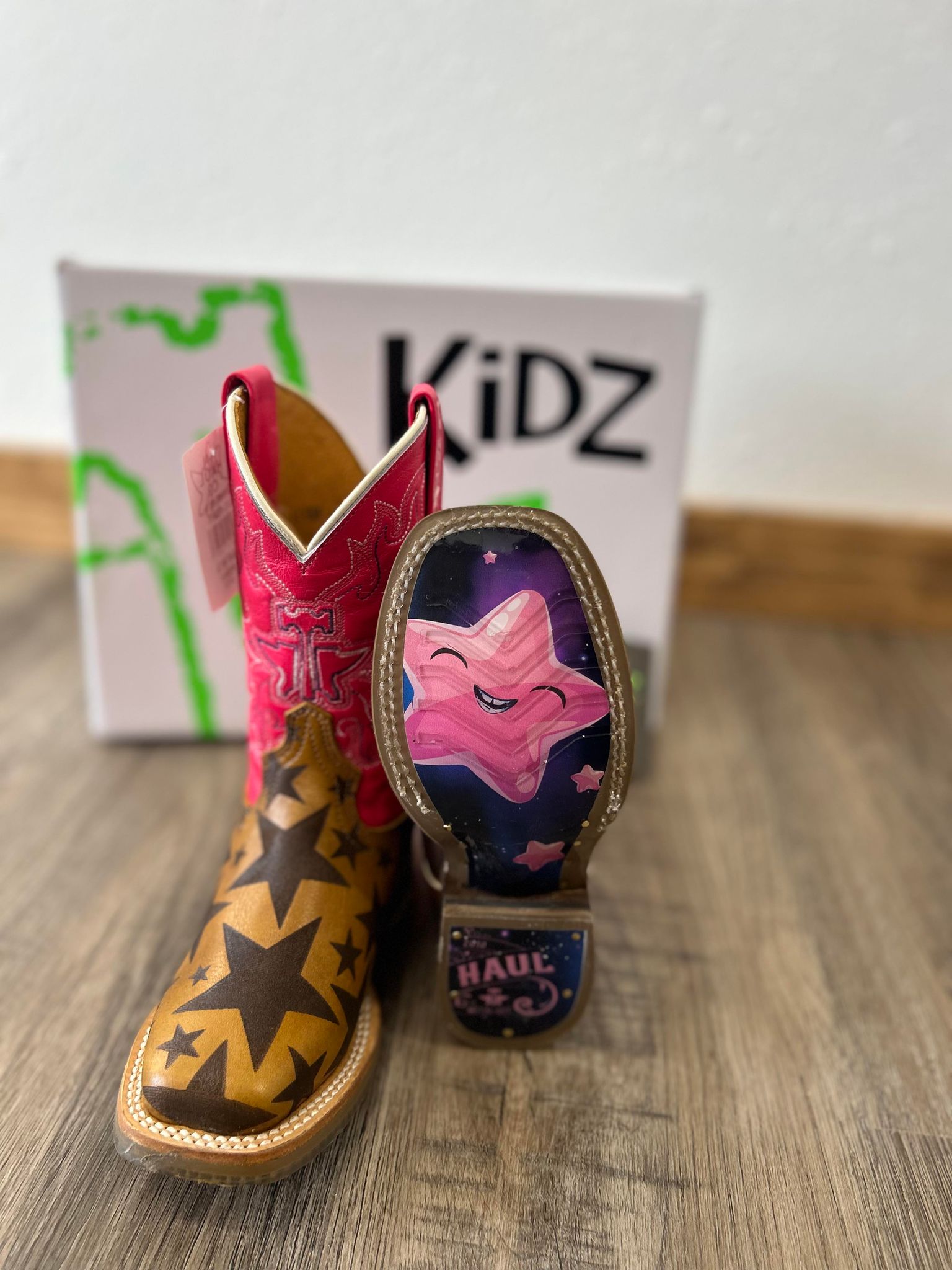 Tin Haul Kid's Starring Me Boots-Kids Boots-Tin Haul-Lucky J Boots & More, Women's, Men's, & Kids Western Store Located in Carthage, MO