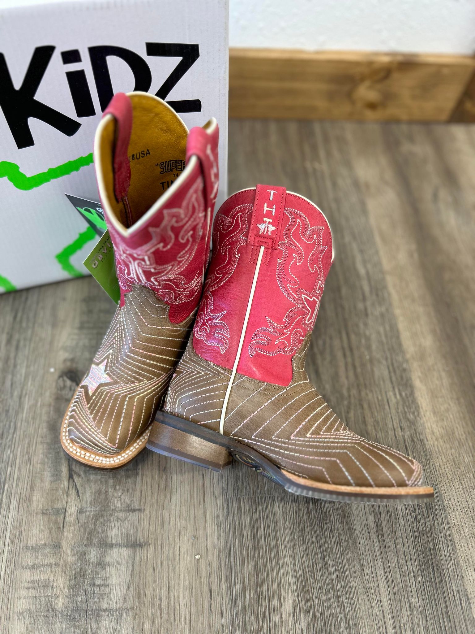 Kids Tin Haul Super Nova Boots-Kids Boots-Tin Haul-Lucky J Boots & More, Women's, Men's, & Kids Western Store Located in Carthage, MO