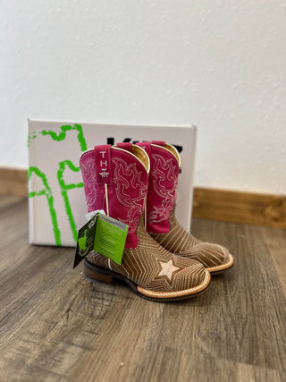 Youth Tin Haul Super Nova Boot-Kids Boots-Tin Haul-Lucky J Boots & More, Women's, Men's, & Kids Western Store Located in Carthage, MO
