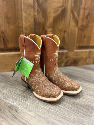 Youth Tin Haul Lil' Mesquite Boot-Kids Boots-Tin Haul-Lucky J Boots & More, Women's, Men's, & Kids Western Store Located in Carthage, MO