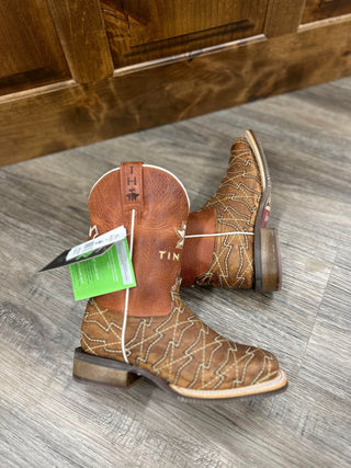 Youth Tin Haul Lil' Mesquite Boot-Kids Boots-Tin Haul-Lucky J Boots & More, Women's, Men's, & Kids Western Store Located in Carthage, MO