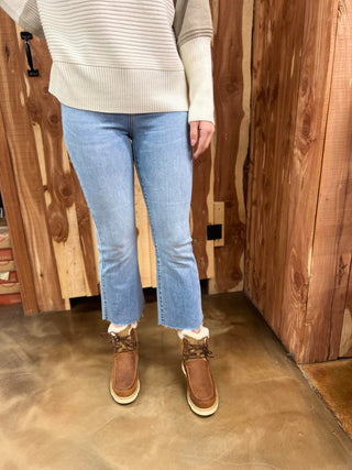 Womens Twisted X 6" Wedge Sole Boots Nutmeg-Women's Casual Shoes-Twisted X Boots-Lucky J Boots & More, Women's, Men's, & Kids Western Store Located in Carthage, MO