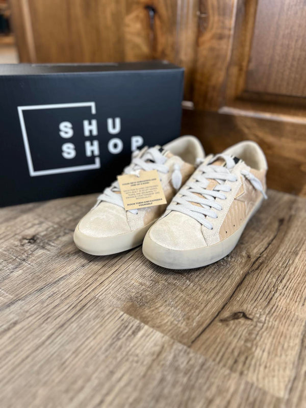 Shu Shop Paula Sneakers in Taupe Snake-Women's Casual Shoes-Shu Shop-Lucky J Boots & More, Women's, Men's, & Kids Western Store Located in Carthage, MO
