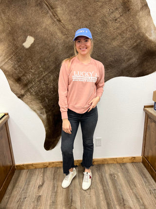 LJ Next Level Classic Fit Sweatshirt-Sweatshirts-The Dugout-Lucky J Boots & More, Women's, Men's, & Kids Western Store Located in Carthage, MO