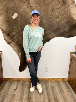 LJ Next Level Classic Fit Sweatshirt-Sweatshirts-The Dugout-Lucky J Boots & More, Women's, Men's, & Kids Western Store Located in Carthage, MO