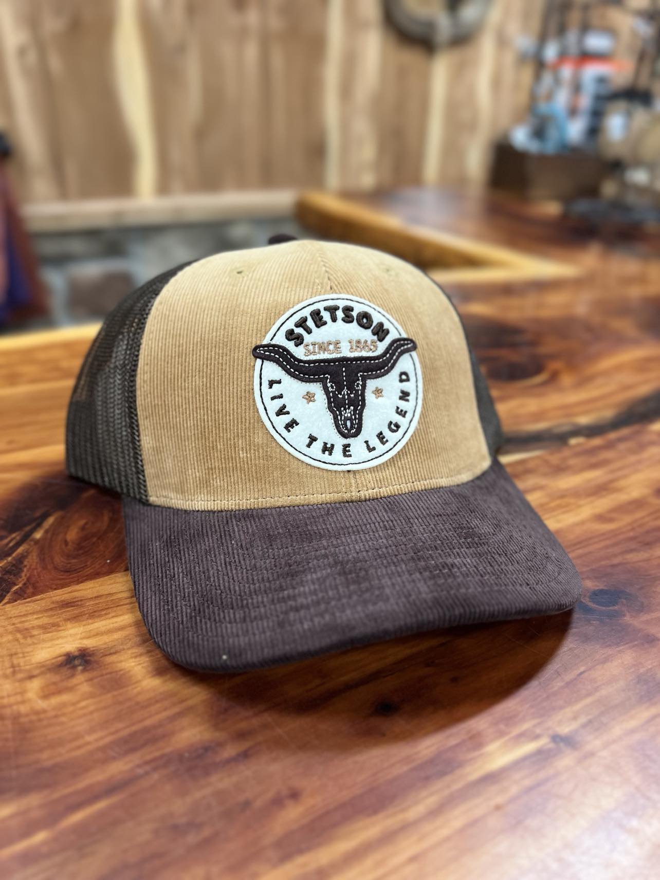 Stetson Live the Legend Ball Cap-Caps-Karman-Lucky J Boots & More, Women's, Men's, & Kids Western Store Located in Carthage, MO