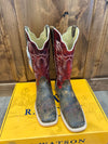 Men's R Watson Mocha Shrunken Shoulder/ Blood Red Cowhide-Men's Boots-R. Watson-Lucky J Boots & More, Women's, Men's, & Kids Western Store Located in Carthage, MO