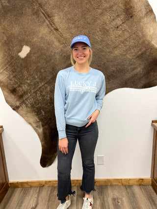 LJ Next Level Classic Fit Sweatshirt-Sweatshirts-The Dugout-Lucky J Boots & More, Women's, Men's, & Kids Western Store Located in Carthage, MO