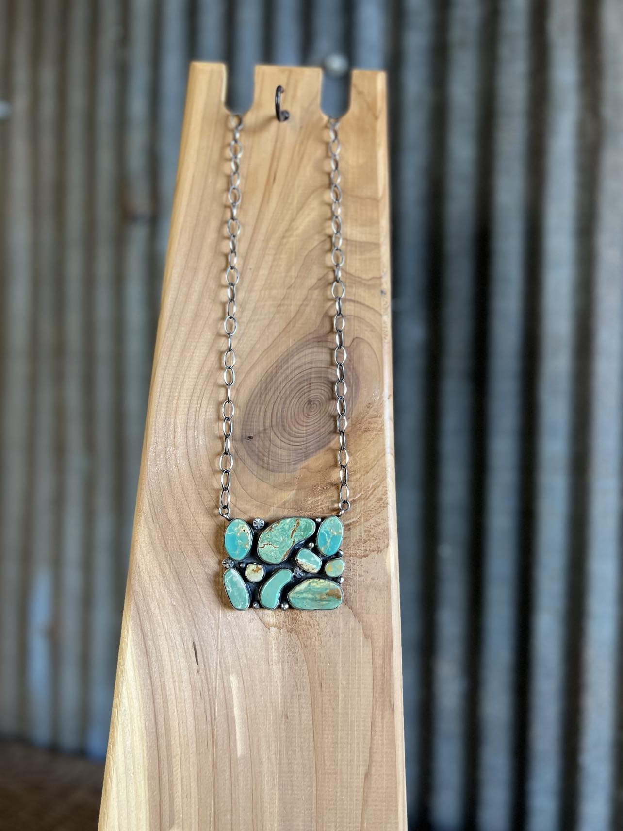 The Stevie Necklace-Necklaces-LJ Turquoise-Lucky J Boots & More, Women's, Men's, & Kids Western Store Located in Carthage, MO