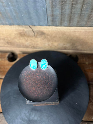 The Lily Earrings-Earrings-LJ Turquoise-Lucky J Boots & More, Women's, Men's, & Kids Western Store Located in Carthage, MO