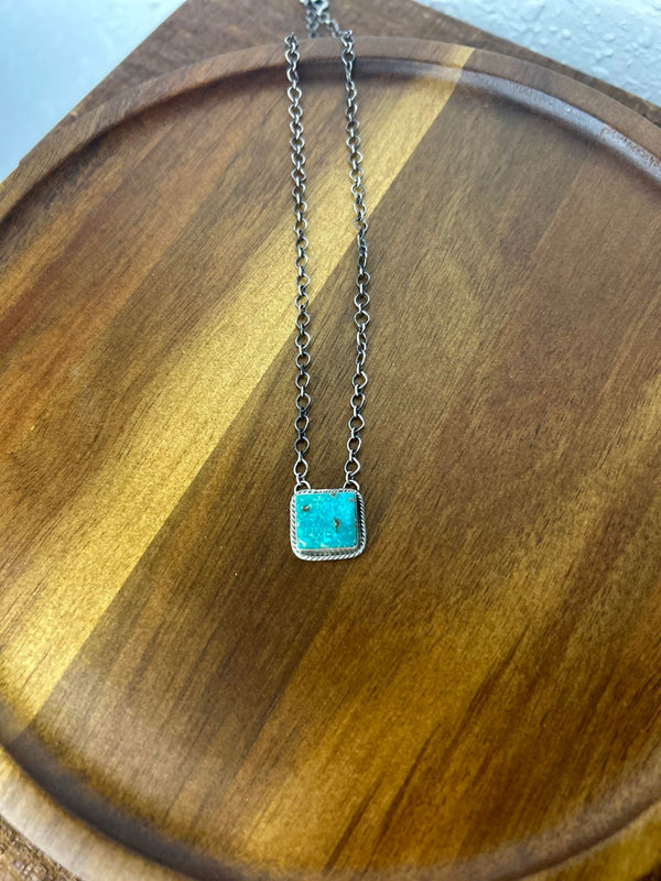 Bailey Necklace-Necklaces-LJ Turquoise-Lucky J Boots & More, Women's, Men's, & Kids Western Store Located in Carthage, MO
