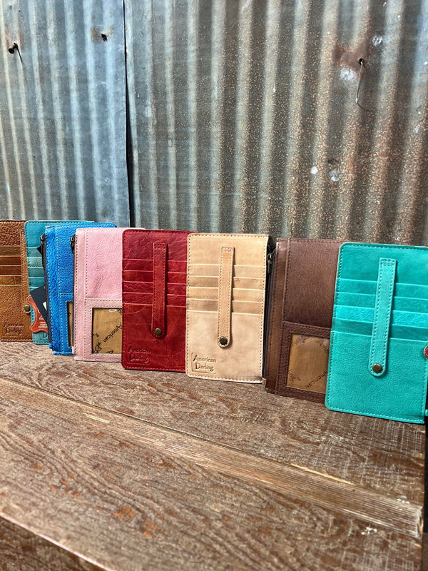 American Darling Long Wallets-Wallets-American Darling-Lucky J Boots & More, Women's, Men's, & Kids Western Store Located in Carthage, MO