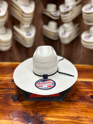 American Straw Hat 7400 S-Minn 4.5" FZ Brim-Straw Cowboy Hats-American Hat Co.-Lucky J Boots & More, Women's, Men's, & Kids Western Store Located in Carthage, MO
