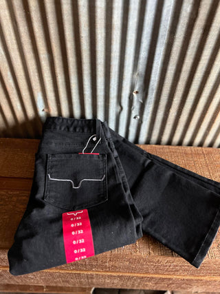 Kimes Sarah Jeans in Black *FINAL SALE*-Women's Denim-Kimes Ranch-Lucky J Boots & More, Women's, Men's, & Kids Western Store Located in Carthage, MO