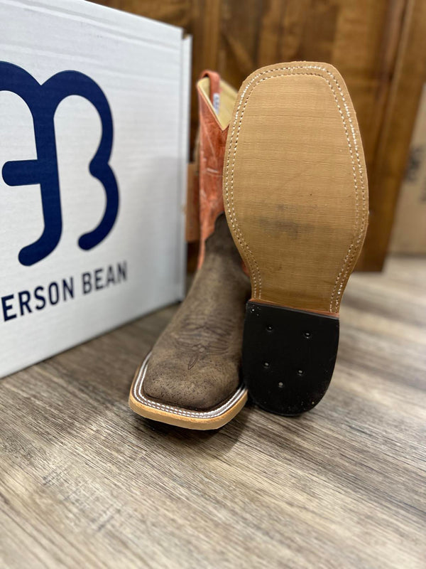 Men's Anderson Bean Charcoal Boar Boots-Men's Boots-Anderson Bean-Lucky J Boots & More, Women's, Men's, & Kids Western Store Located in Carthage, MO