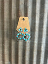 The Julie Earring-Earrings-LJ Turquoise-Lucky J Boots & More, Women's, Men's, & Kids Western Store Located in Carthage, MO