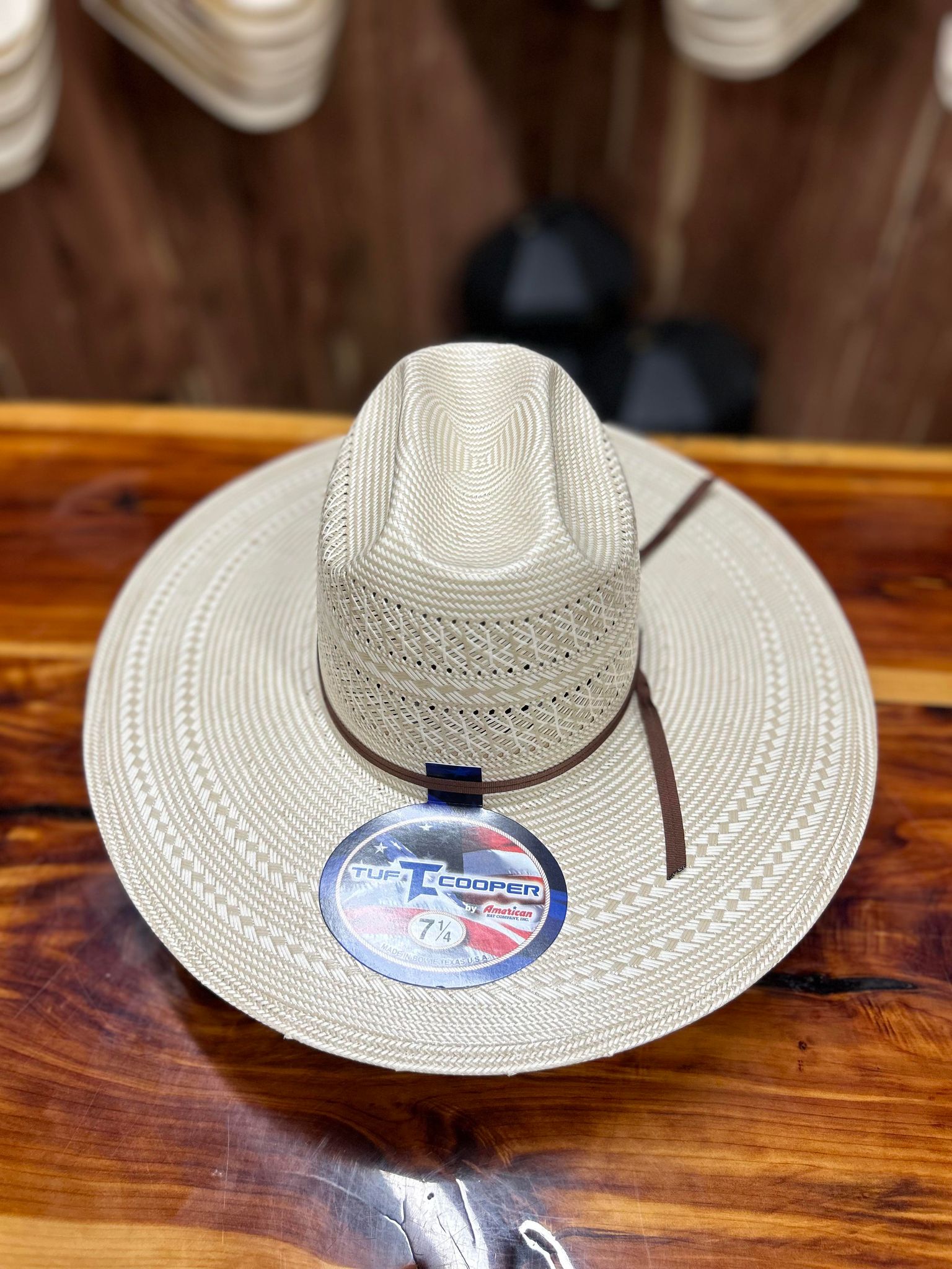 American TC8910 S-117 Straw Hat 4.5