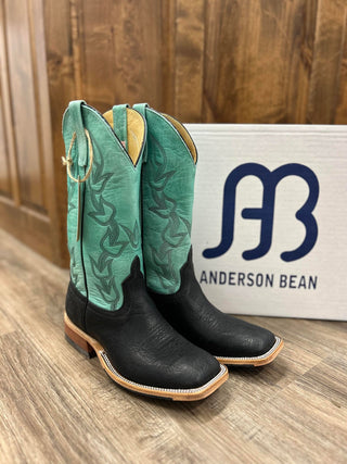 Men's Anderson Bean Black Oiled Shoulder Boot-Men's Boots-Anderson Bean-Lucky J Boots & More, Women's, Men's, & Kids Western Store Located in Carthage, MO