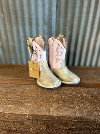 Twister Posy Toddler Boots-Kids Boots-M & F Western Products-Lucky J Boots & More, Women's, Men's, & Kids Western Store Located in Carthage, MO