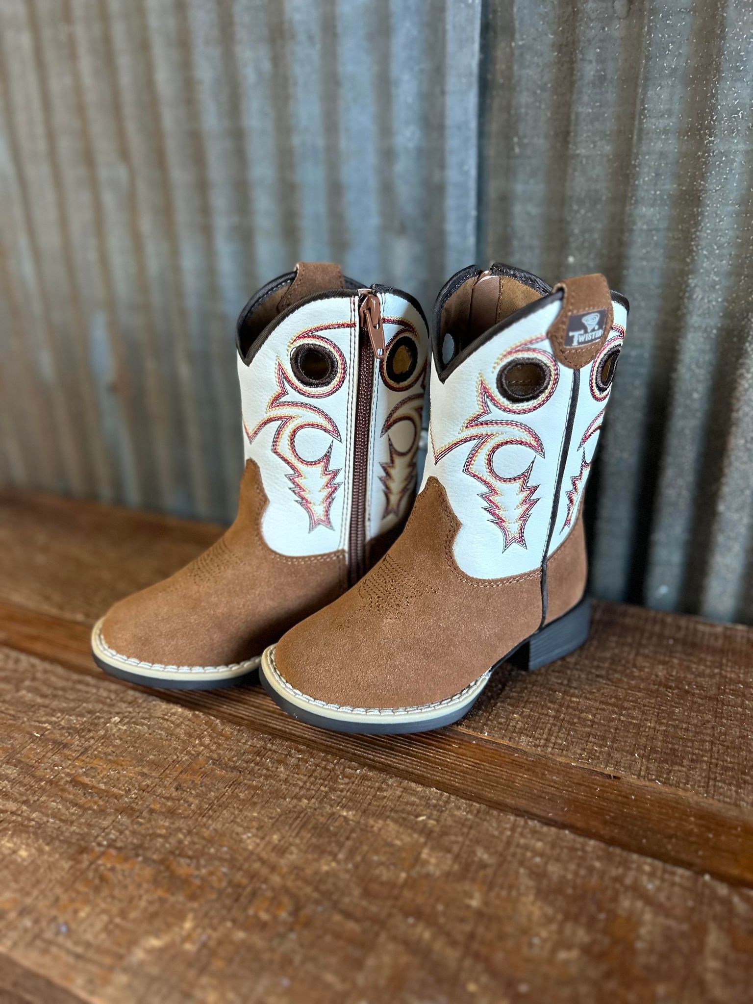 Twister Trey Toddler Boots-Kids Boots-M & F Western Products-Lucky J Boots & More, Women's, Men's, & Kids Western Store Located in Carthage, MO