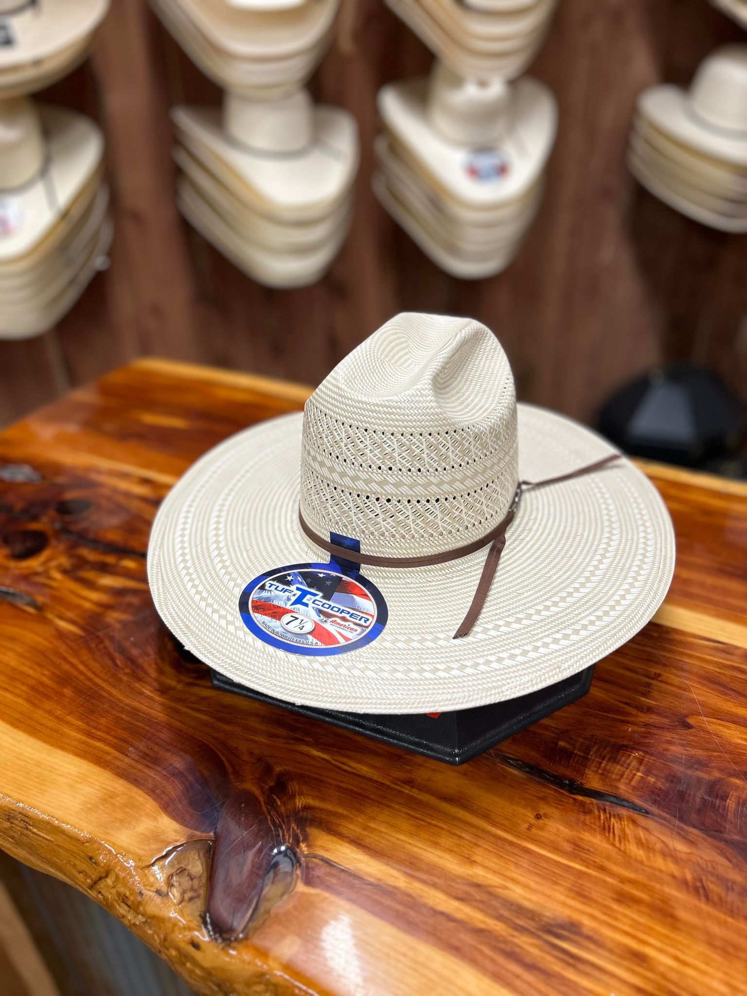 American TC8910 S-117 Straw Hat 4.5