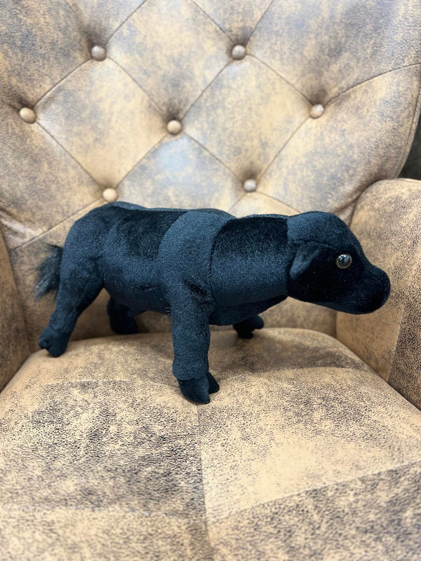 Black Angus Plush Toy by Big Country-Toys-Big Country Toys-Lucky J Boots & More, Women's, Men's, & Kids Western Store Located in Carthage, MO
