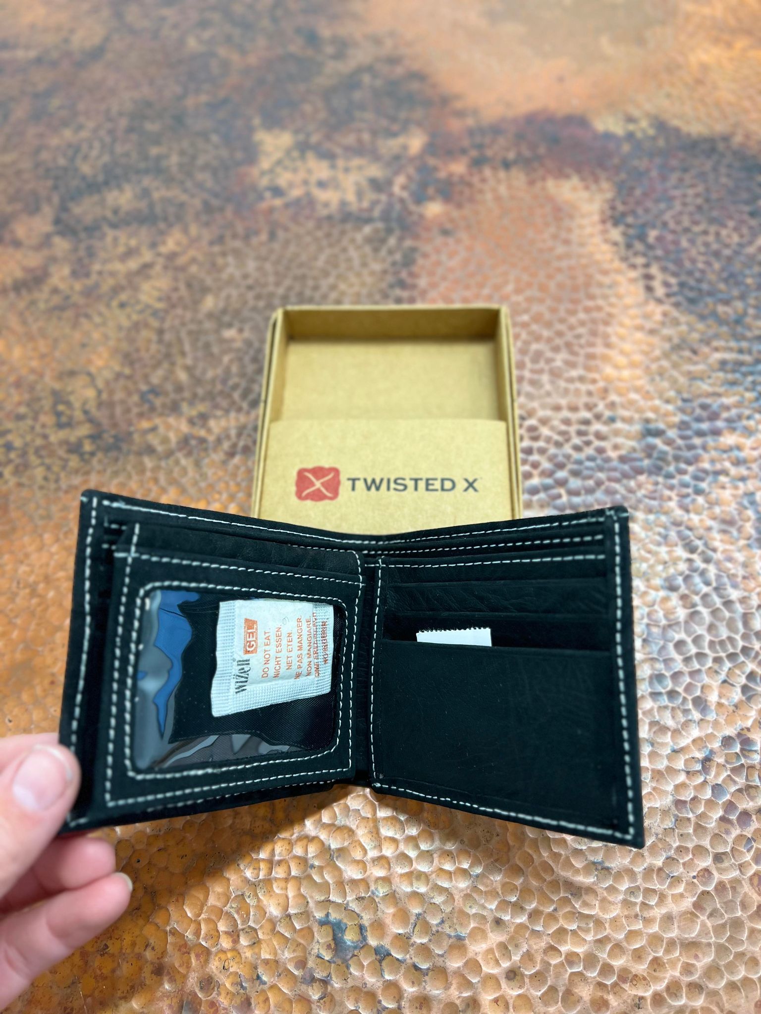 Twisted X Black Wallets-Wallets-WESTERN FASHION ACCESSORIES-Lucky J Boots & More, Women's, Men's, & Kids Western Store Located in Carthage, MO