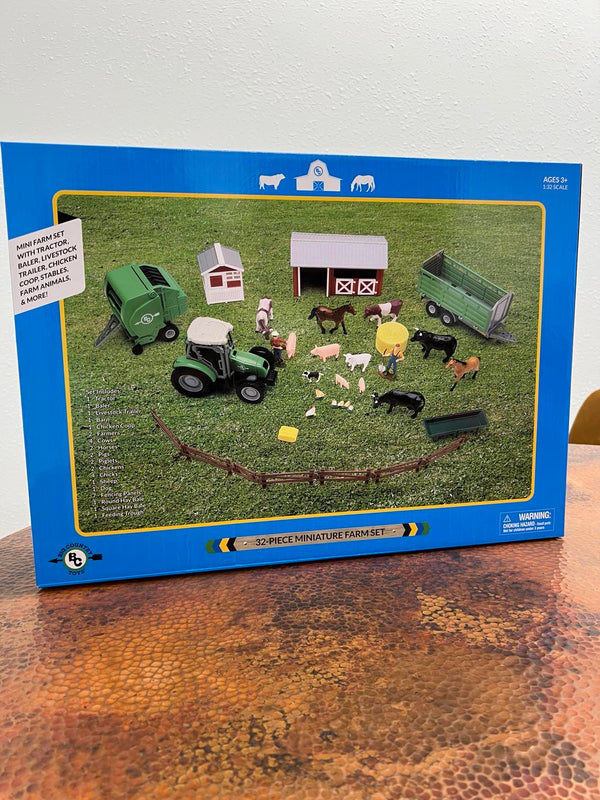 1:32 Scale Farm Set-Toys-Big Country Toys-Lucky J Boots & More, Women's, Men's, & Kids Western Store Located in Carthage, MO