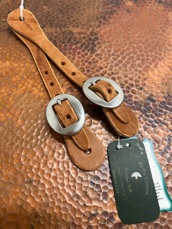 H616 Ladies Spur Strap-Spur Straps-Berlin Leather-Lucky J Boots & More, Women's, Men's, & Kids Western Store Located in Carthage, MO