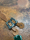 S6183 Ladies Trailblazer Spur Strap-Spur Straps-Berlin Leather-Lucky J Boots & More, Women's, Men's, & Kids Western Store Located in Carthage, MO