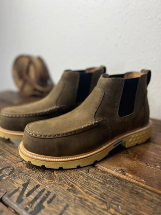 Men's Twisted X 4" Work Chelsea Boot with Nano Toe-Men's Boots-Twisted X Boots-Lucky J Boots & More, Women's, Men's, & Kids Western Store Located in Carthage, MO