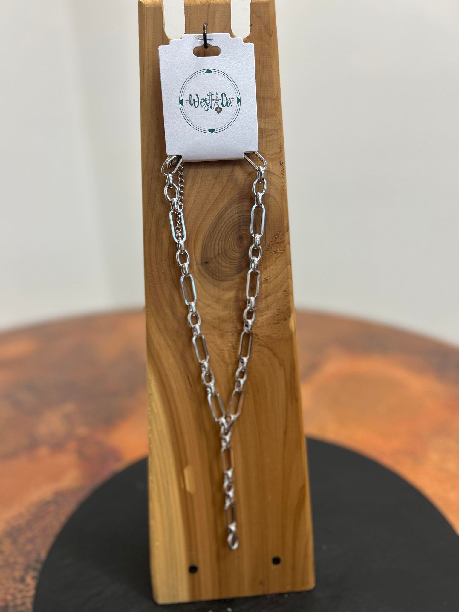 West & Co. Chain Necklace-Necklaces-WEST & CO-Lucky J Boots & More, Women's, Men's, & Kids Western Store Located in Carthage, MO