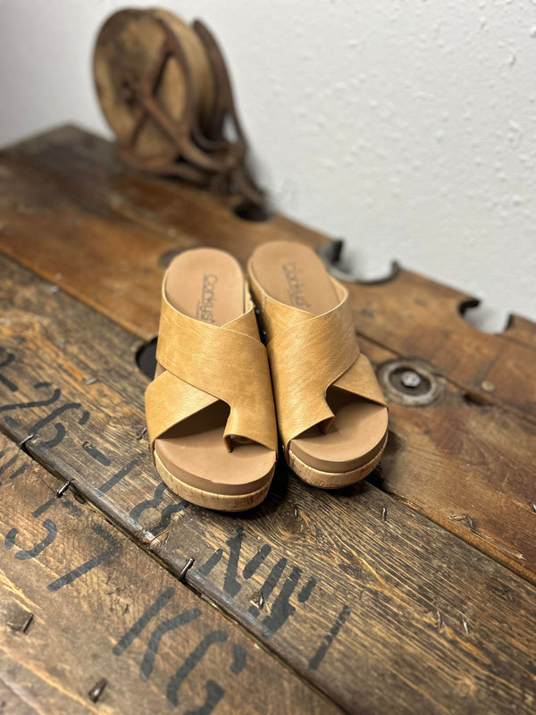 Corkys Tidbit Sandals in Caramel-Sandals-Corkys Footwear-Lucky J Boots & More, Women's, Men's, & Kids Western Store Located in Carthage, MO