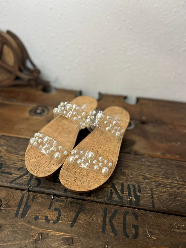 Corkys Dome N Atrix Sandals in Clear-Sandals-Corkys Footwear-Lucky J Boots & More, Women's, Men's, & Kids Western Store Located in Carthage, MO