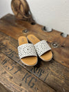 Corkys Bail Money Sandals in White *FINAL SALE*-Sandals-Corkys Footwear-Lucky J Boots & More, Women's, Men's, & Kids Western Store Located in Carthage, MO